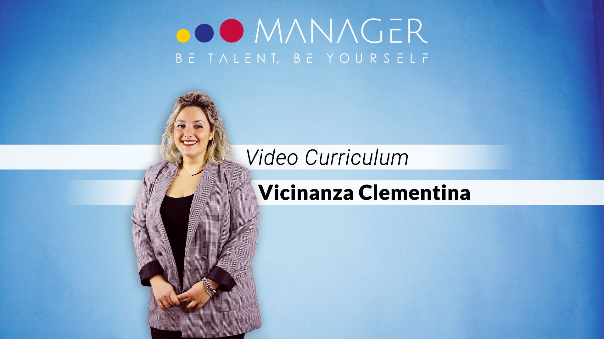 video-curriculum-clementina-vicinanza video curriculum clementina vicinanza