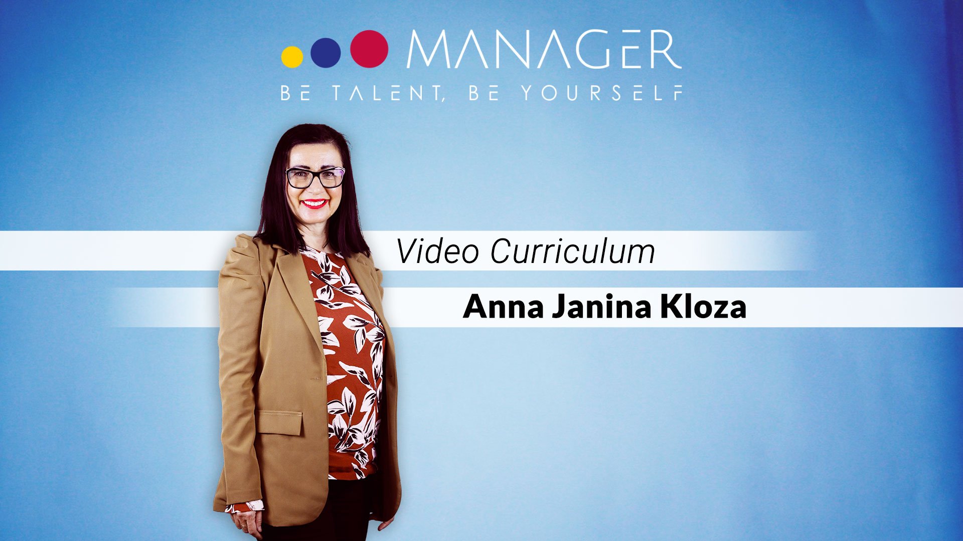video curriculum anna janina Kloza